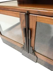 Art Deco Amsterdamse School Display Cabinet, 1920s